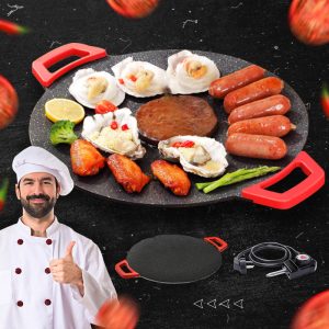 Nonstick Electric Indoor Grill Pan